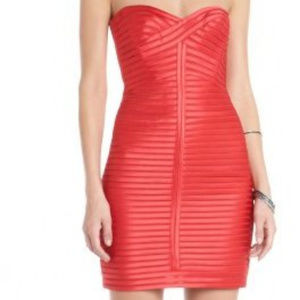 BCBGMaxAzria “Lillie” Dress. Sz4 Coral Reef